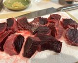 本マグロ　血合い　しぐれ煮作り方1写真