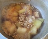 冬瓜と鶏そぼろの煮物作り方5写真