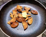 簡単！しいたけのバターポン酢炒め作り方5写真