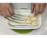 発芽にんにくの天ぷら★動画あり★作り方1写真