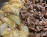 じゃがにくどん お昼は簡単な丼ぶり♬作り方4写真