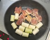 鶏がら麺つゆスープで♪鶏南蛮うどん作り方2写真