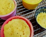 ★低糖質！🍌と🍫ソース添えおからケーキ♪作り方5写真