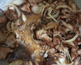 豚こまスタミナ丼作り方3写真