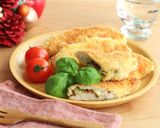 おもてなしに◎ささみのバジルチーズカツ作り方8写真