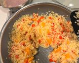 簡単なのに絶品★フライパンでシーフードパエリア🥘作り方5写真