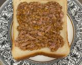 【乗せるだけ】ツナと納豆のチーズトースト作り方3写真