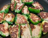 あっさりジューシー!ピーマンの肉詰め作り方9写真