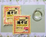 簡単夕食昼食ワンパンでキャベツ挽肉もやし焼きそば作り方1写真