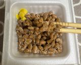 父親の好きな納豆の食べ方②野沢菜混ぜ作り方1写真