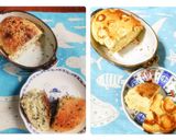 グラタン皿(^ω^*))💕ココアケーキ❓作り方20写真