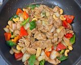 豚肉とカシューナッツの中華炒め作り方5写真