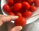 ミニトマトの蜂蜜レモン漬け作り方1写真