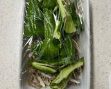 ピーマンと舞茸のニンニクめんつゆ蒸し作り方4写真