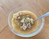 レンチン！鶏肉と大根のサムゲタン風スープ作り方4写真