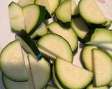 塩こしょうで鶏ももズッキーニ作り方1写真