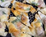チーズinでシュウマイ皮のサクッと焼き♪作り方4写真