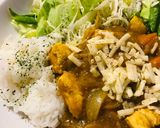 おから＆もやしのチーズチキンカレー作り方4写真