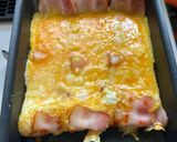 ベーコンチーズ卵焼き作り方2写真