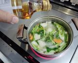 カブと春雨の中華風スープ作り方3写真