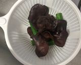 オクラときくらげと卵のゴマだれ和え作り方1写真
