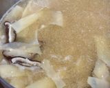 タケノコと半干し椎茸のお味噌汁♪作り方3写真