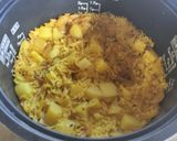 テハリ🇮🇳じゃがいもの炊き込みスパイスご飯作り方13写真