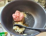 大葉香るピーマンと豚ひき肉と卵の塩ラーメン作り方3写真