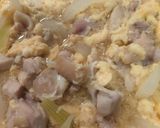 レンジで簡単親子丼☆鶏もも1枚使用作り方4写真