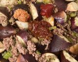 クミン入りの麻婆茄子作り方2写真