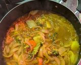 簡単★昼食！ケチャップソイソースカレー作り方7写真