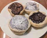 冷凍パイ生地☆チョコエッグタルト作り方11写真