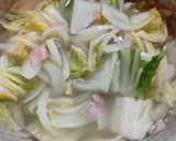 白菜のクリームスープ作り方6写真