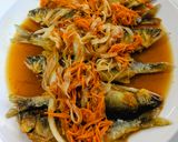 豆鯵の南蛮漬け作り方5写真