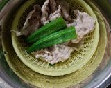 お弁当用！豚しゃぶねばねばそば！作り方2写真