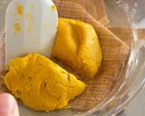 カボチャの煮物で甘じょっぱチーズお焼き作り方2写真
