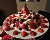 クリスマスの螺旋ベリーケーキ作り方10写真