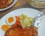 ★🎄クリスマスに骨付きモモ肉の照り焼き💕作り方9写真