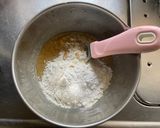 混ぜて焼くだけ♪バナナチョコナッツケーキ作り方4写真