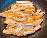 サーモンハラスのゆずバタ醤油焼き作り方3写真
