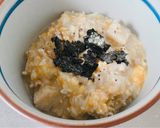 豚ひき肉とえのきの雑炊作り方6写真