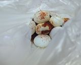 ピリ辛☆味付けたまご作り方2写真