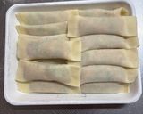 大葉が香る鶏ひき肉の棒餃子🎵作り方2写真