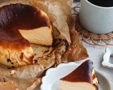 とろ～り★こめココでバスク風チーズケーキ作り方11写真