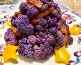 クリスマスに♫カリフラワーおかずツリー作り方1写真