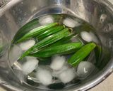 オクラの胡麻和え作り方3写真