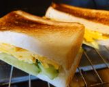 朝食に! きゅうりと卵のからしマヨサンド作り方11写真