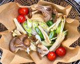 簡単痩せレシピ｜タラときのこの旨み蒸し作り方3写真