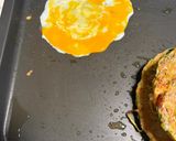 モロヘイヤ入りそばモダン焼き(お好み焼き)作り方6写真