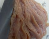 鶏胸肉のキムチーズロール作り方2写真